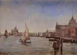 Alessandro Milesi, Boats in the lagoon