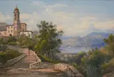 Hermann David Salomon Corrodi, Madonna del Soccorso, Lake Como