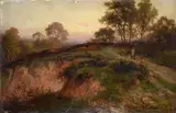 Federico Cortese, Landscape with Peasants