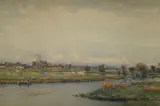 George Arthur Bell, Landscape with River