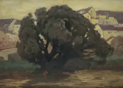 Ludwig Dill, Tree in Dachau