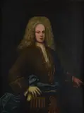 Antonio Buonfigli, Portrait of Silvio de Gori Pannilini, Within an ancient coeval frame. On the reverse