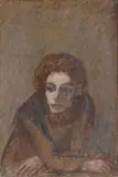 Ugo Capocchini, Figure, Signature on the reverse.