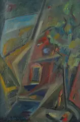 Without title by Angelo Caviglioni, Sign at the bottom to the left., offered Mar 2023