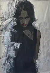 Without title by Paolo Leonardo, 2002, On the reverse: signature and date., offered Mar 2023