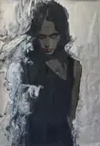 Paolo Leonardo, Without title, 2002, On the reverse: signature and date.