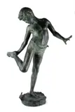 Annibale De Lotto, Child with crab, In bronze