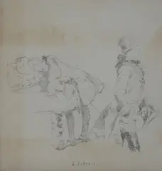 eighteenth-century figures by Luigi Fabron, offered Mar 2023