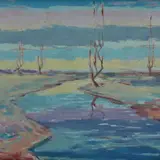 Voltolino Fontani, Landscape, 1952
