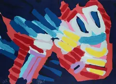Sleepy Bird by Karel Appel, 1979, offered Feb 2023