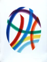 Without title by Piero Dorazio, 1992, offered Feb 2023