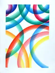 Without title by Piero Dorazio, 1992, offered Feb 2023