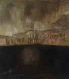 Giuseppe Romagnoni, Landscape, 1958