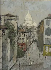 Venice by Adolfo Saporetti, Sign at the bottom to the left., offered Feb 2023