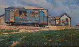 Raffaele De Grada, Abandoned wagon