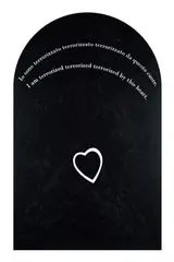 Heart heart by Emilio Isgrò, 2005, On the reverse: signature, offered Feb 2023