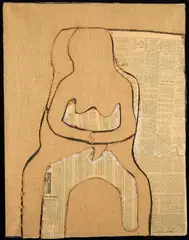 Without title by Conrad Marca-Relli, 1974, offered Feb 2023
