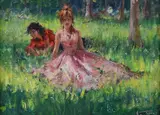 Clemente Tafuri, Girls on the meadow