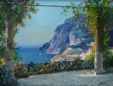 Luigi Paolillo, From a terrace in Positano