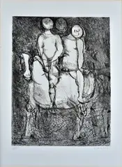 Walk by Marino Marini, 1968, offered Feb 2023