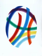 Without title by Piero Dorazio, 1992, offered Feb 2023