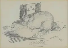 Antonio Possenti, Without title, 1971, Signature and date in the lower center.