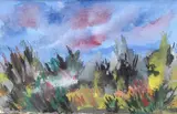 Wanda Melluzzo, Landscape, 1974