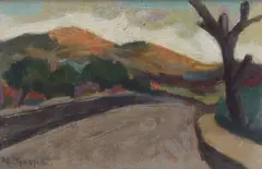 Landscape by Pierluigi Garzelli, Sign at the bottom to the left. Bibliography:, offered Feb 2023