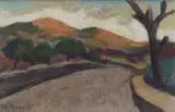 Pierluigi Garzelli, Landscape, Sign at the bottom to the left. Bibliography: