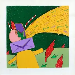 Without title by Giuliano Ghelli, offered Feb 2023
