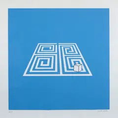 Without title by Gabriele Calzetti, offered Feb 2023
