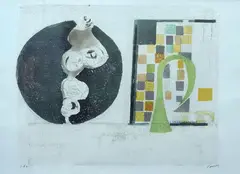 Without title by Bruno Saetti, offered Feb 2023