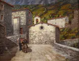 Mario Bordi, The chapel of Sant'Anna in Raggioli, 1943