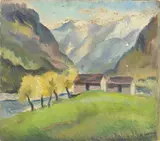 Mario Marioni, Landscape, 1931