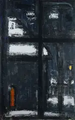 Without title by Marianne Gábor, On the reverse: signature and dedication; on the frame: Mainardi label, offered Dec 2022