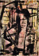 Without title by Mario Nigro, 1956, offered Dec 2022