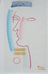 Face by Mario Tozzi, 1979, offered Dec 2022