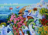 Athos Faccincani, Santorini and the blue dome