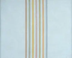 Elio Marchegiani, Grammage of color, 1973, On the reverse: signature