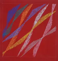 Composition by Piero Dorazio, 1989, offered Dec 2022