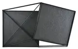 Giuseppe Uncini, Iron spaces n. 88, 1988, On the reverse: signature
