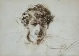 Nicolò Barabino, Self-portrait