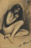 Antonio Mancini, Female nude