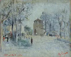 Door to the meadow by Francesco Pagliazzi, 1950, offered Dec 2022