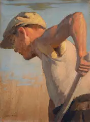 Renaiolo (study) by Augusto Bastianini, offered Dec 2022