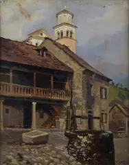 Guglielmo Ciardi, Mountain cottage