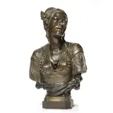 Charles Henri Joseph Cordier, Mauresque D'Alger, bronze