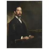 Scipione Vannutelli, Portrait Of A Seated Gentleman