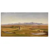 Roman Landscape by Johann Jakob Frey, offered Mar 2025