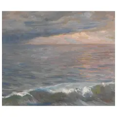 Giuseppe Pennasilico, Ligurian Sea, oil on panel
